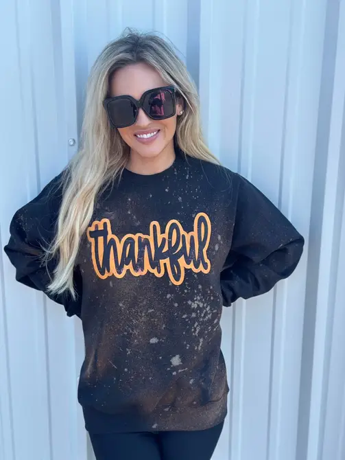 Thankful Bleaches Crewneck