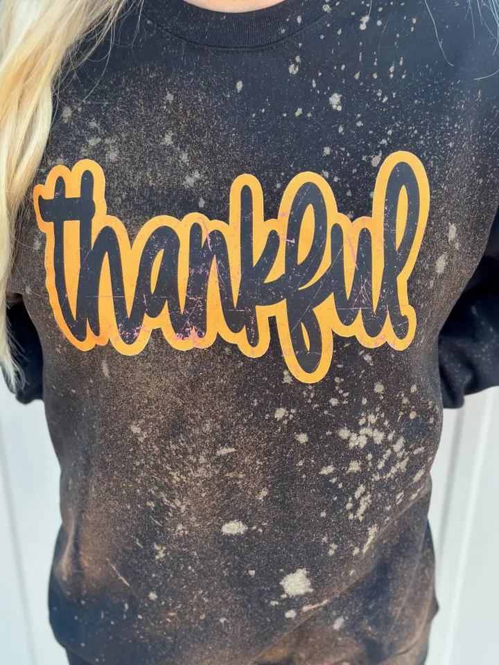 Thankful Bleaches Crewneck